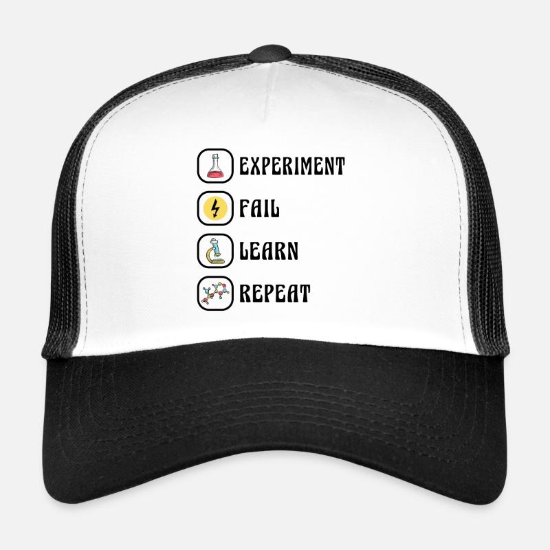 Science, Physique, Chimie, Expérience Casquette trucker 