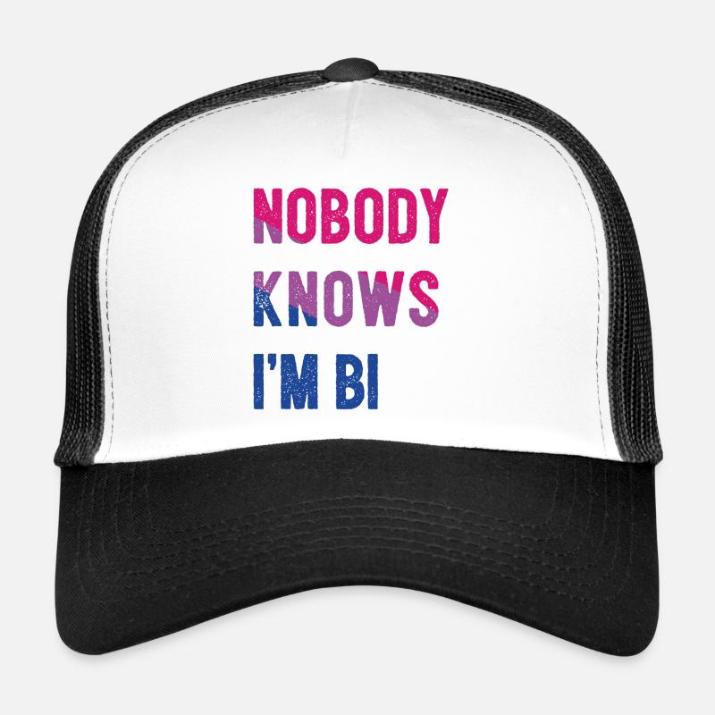 LGBT Pride Month - Niemand weiß, dass ich bi bin Trucker Cap
