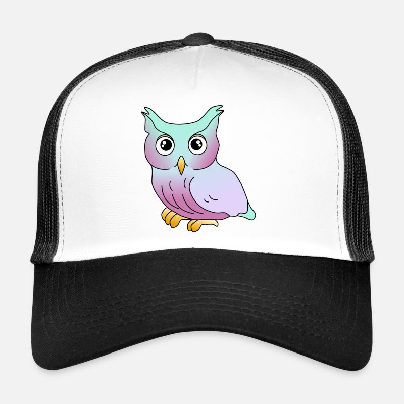 Hibou Casquette trucker 