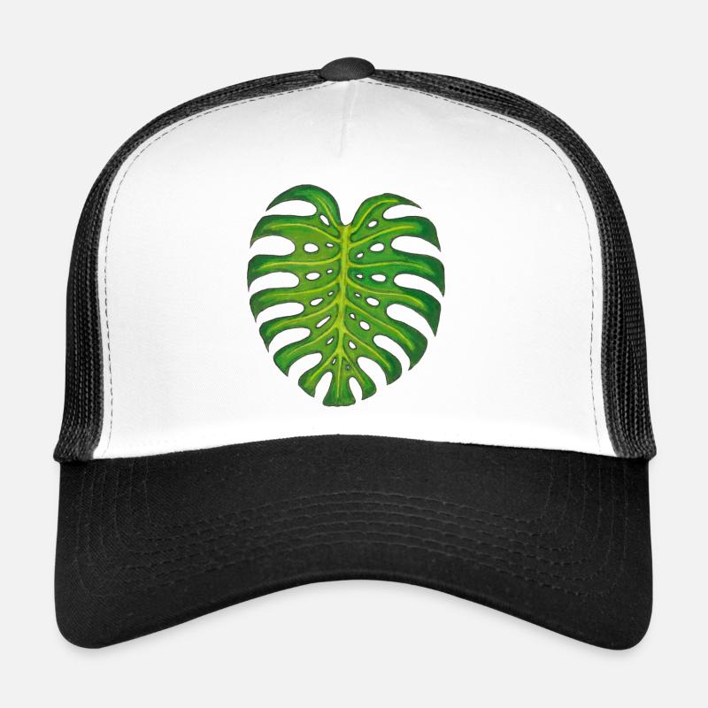 Monstera / Leaf Trucker Cap