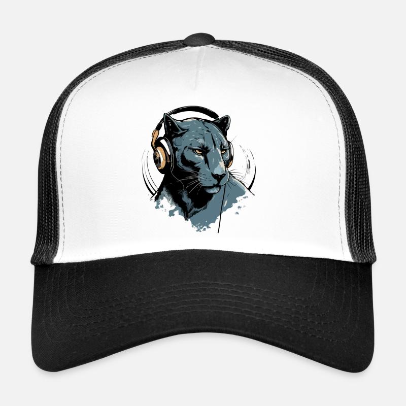 Amy la panthère audiophile Casquette trucker 