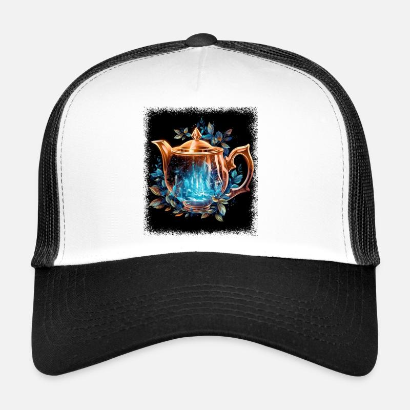 fun citations géniales blagues joyeuses paille déclaration thé Casquette trucker 