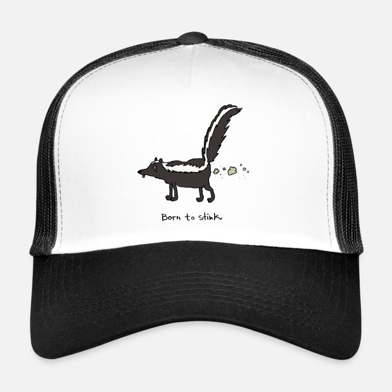 Né pour puer Casquette trucker 