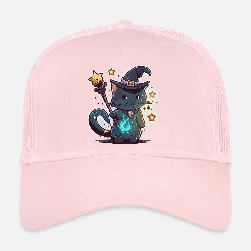 Magicien félin Casquette trucker 