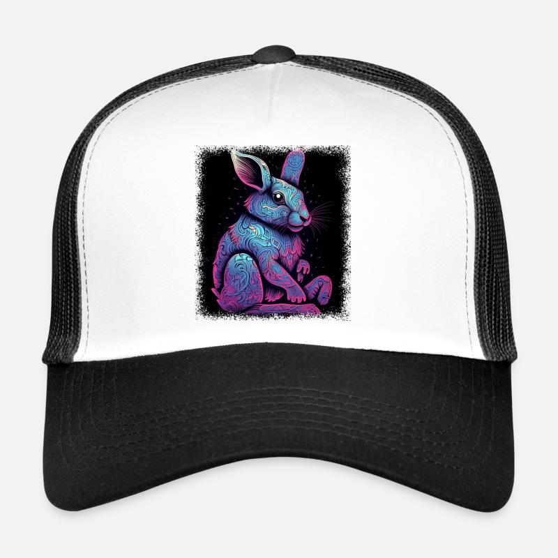 Drôles de dictons Lapin Idée de cadeau d’anniversaire Casquette trucker 