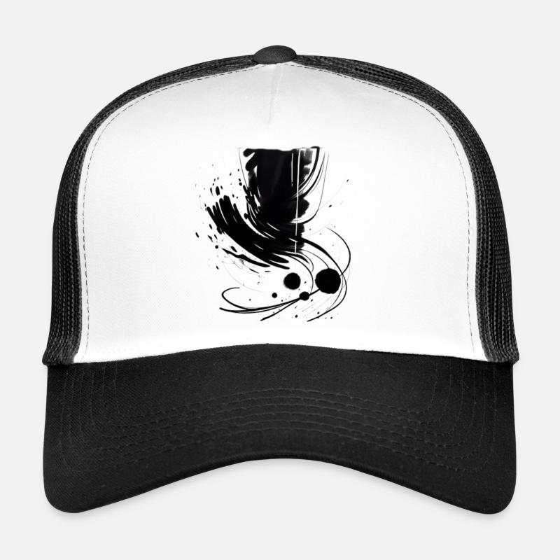 Abstract Trucker Cap