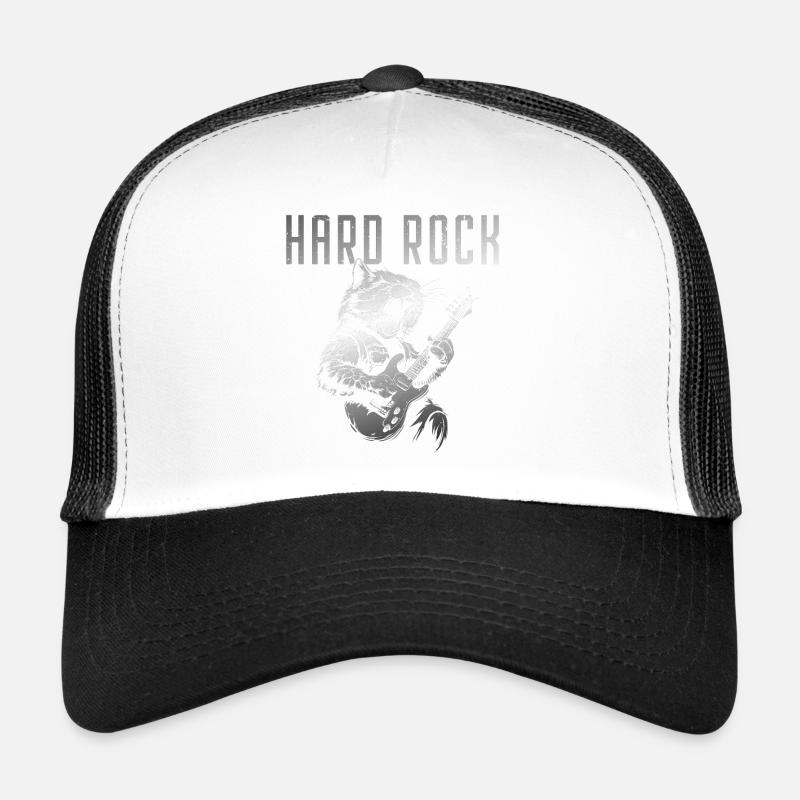 Hard rocking cat Trucker Cap