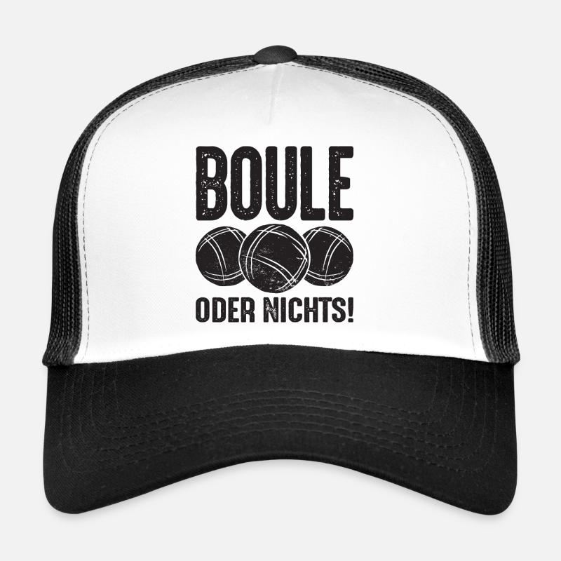 Boule oder Nichts! Bouler Outfit Boule Kugeln Trucker Cap