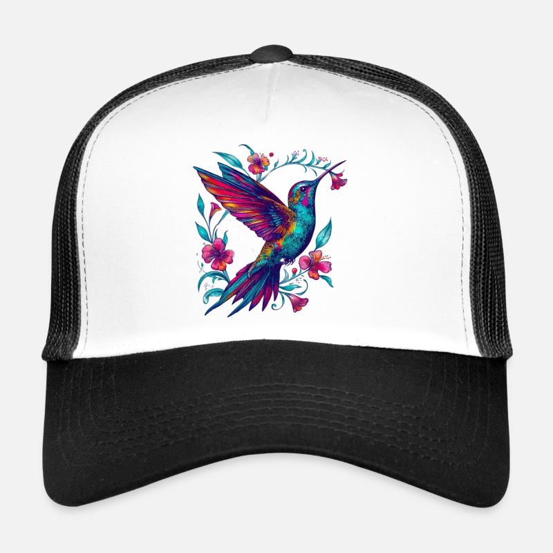 Colibri - Casquette trucker  - blanc/noir