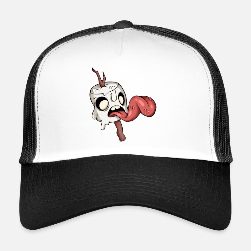 Marshmallow - Trucker Cap - Weiß/Schwarz
