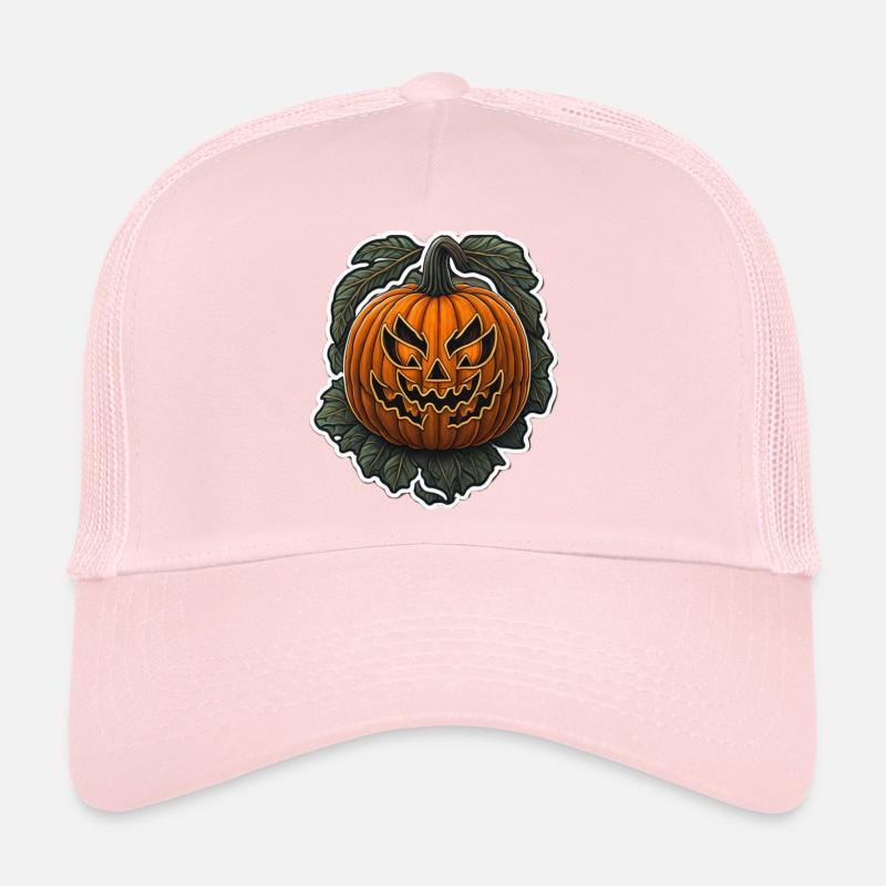 Pumpkin Trucker Cap
