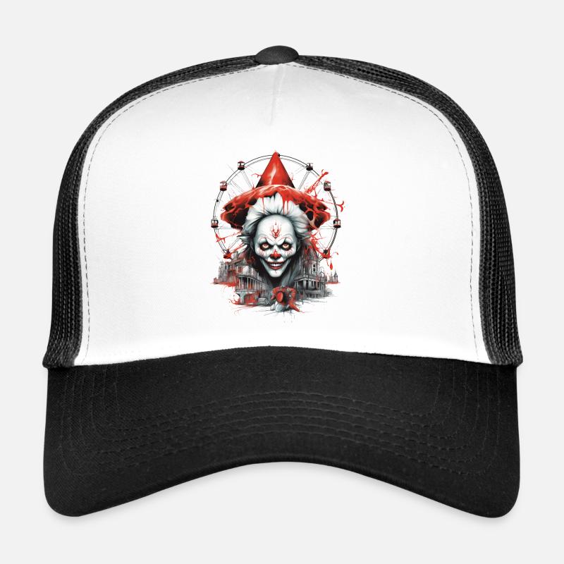 Terrifying Clown Trucker Cap