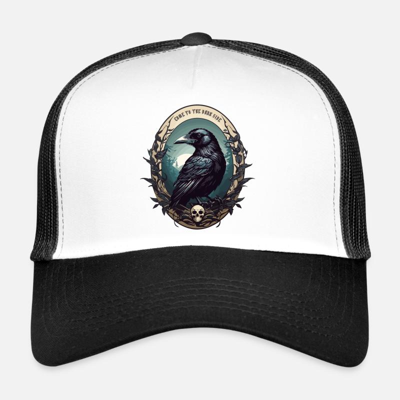 Schwarzer Rabe - Trucker Cap - Weiß/Schwarz