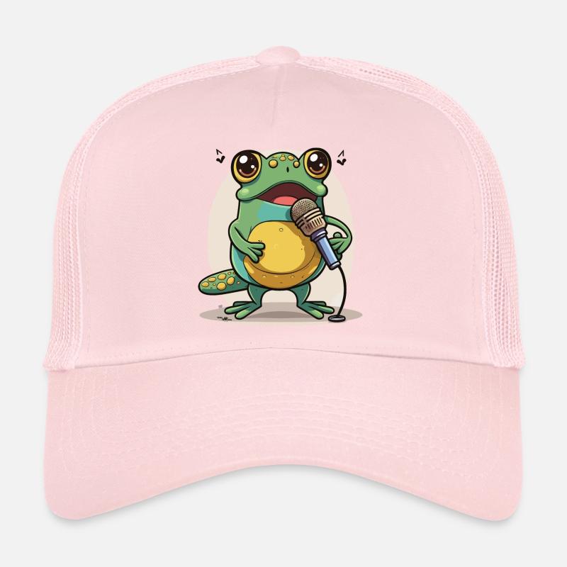 Frösche Melodie Trucker Cap