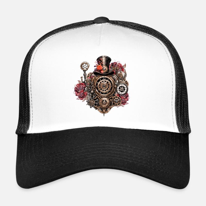 Magnifique design Steampunk Casquette trucker 