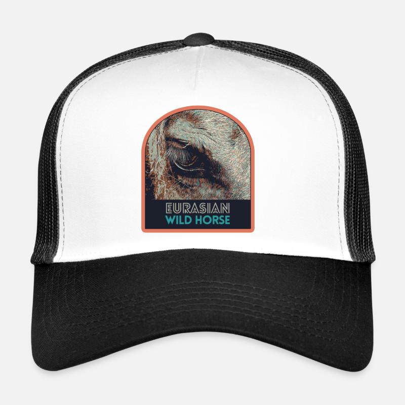 Horse Eye in Close-up – Expressive Art Trucker Cap