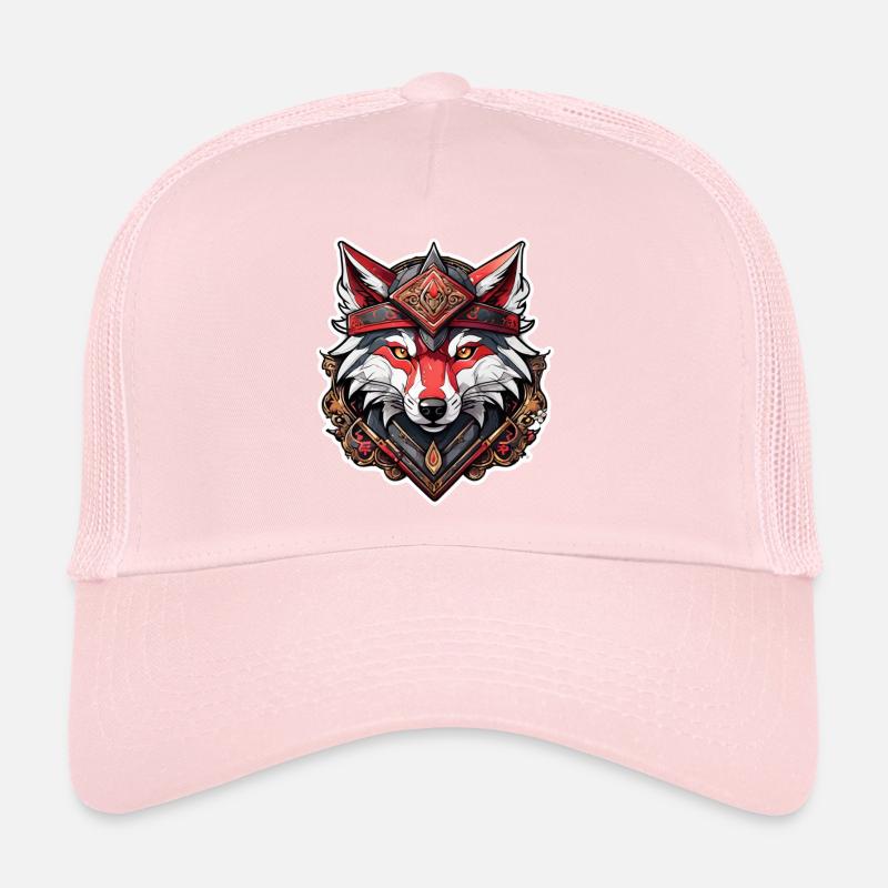 Wolf Tattoo Trucker Cap