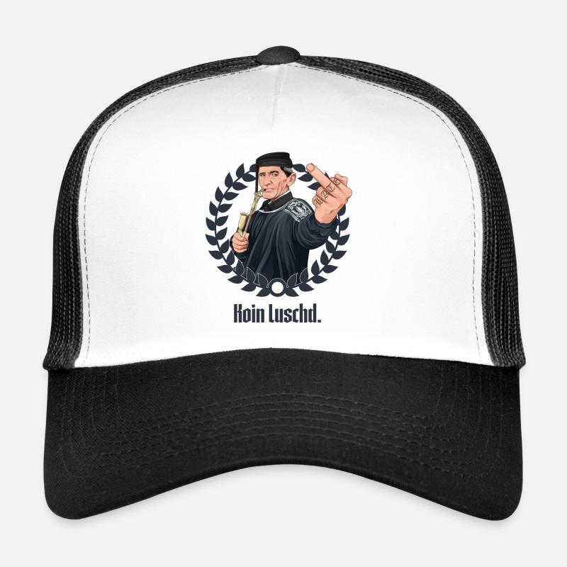 Rieser Grantler // Illustration - Trucker Cap - Weiß/Schwarz
