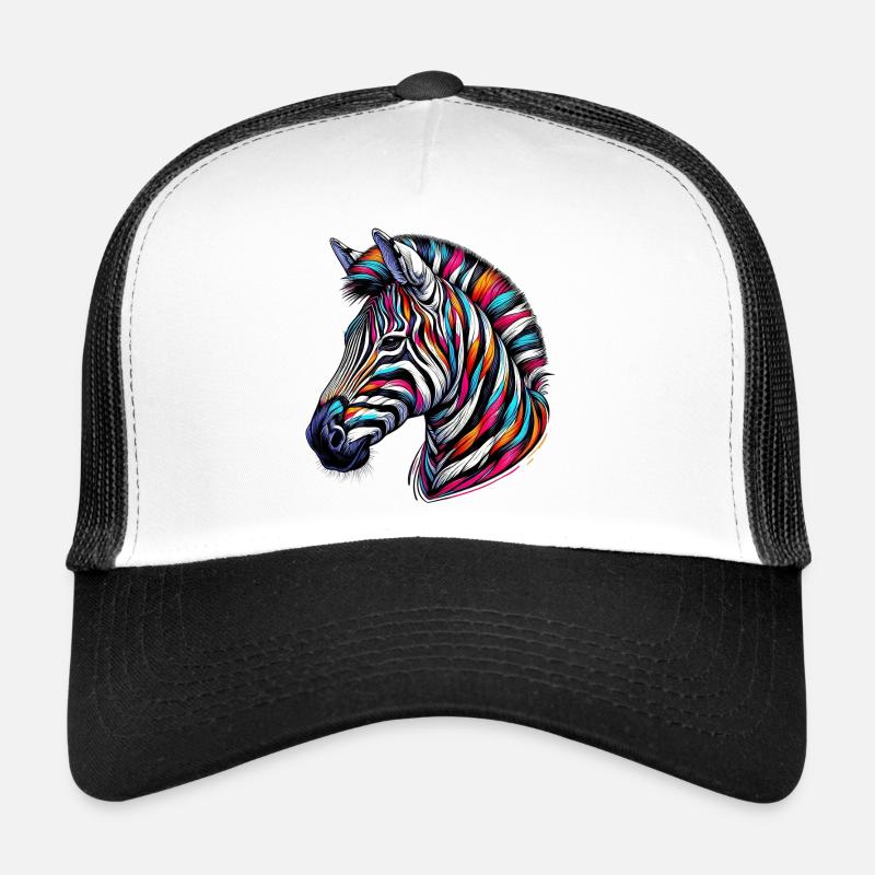 Zebra Trucker Cap