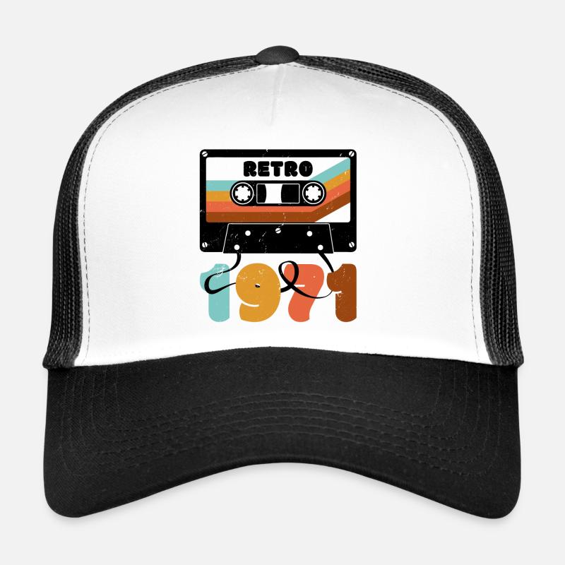 1971 Retro Musikkassette Trucker Cap