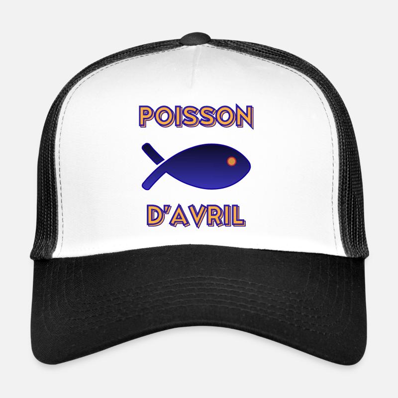 POISSON D'AVRIL Casquette trucker 