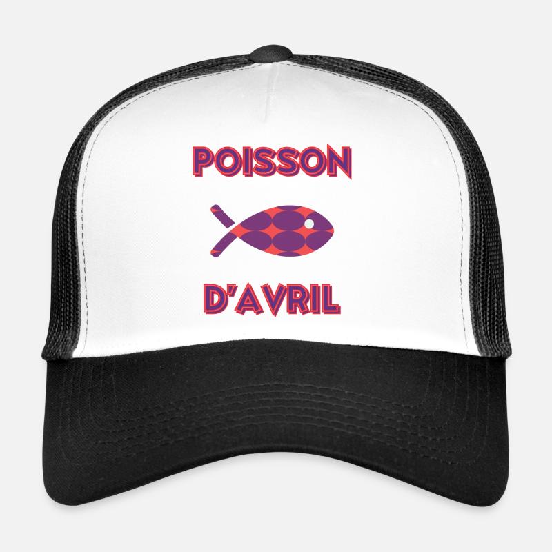 POISSON D'AVRIL Casquette trucker 