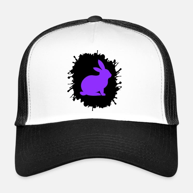 Splatter Bunny Trucker Cap