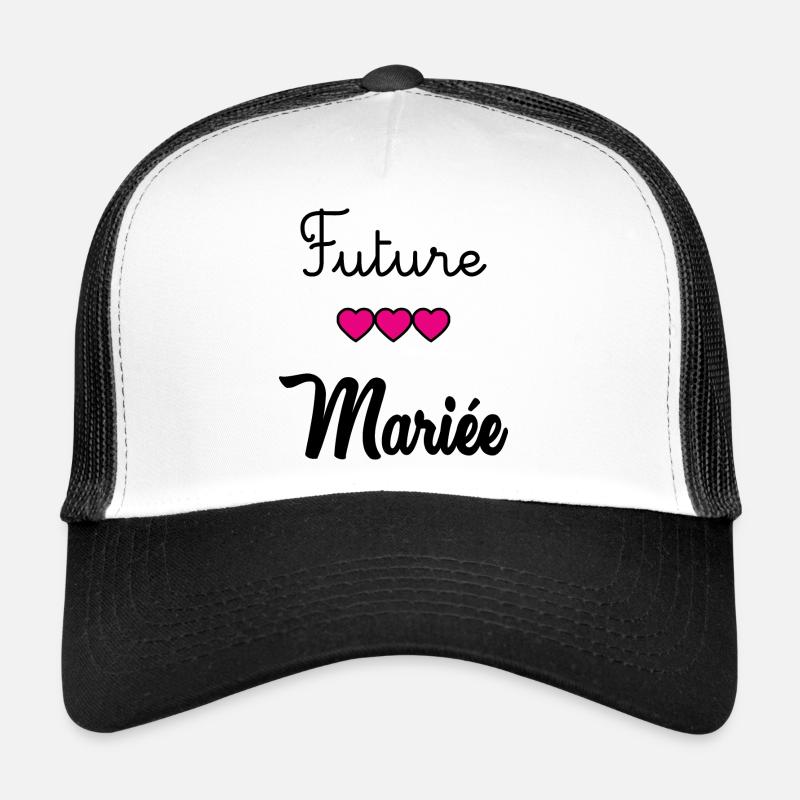 EVJF. MARIEE. TEAM MARIEE. FUTURE MARIEE Casquette trucker 
