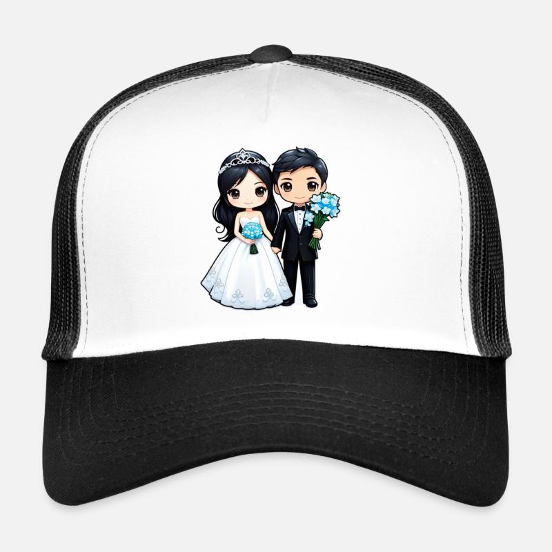 just married - pour mariage Casquette trucker 