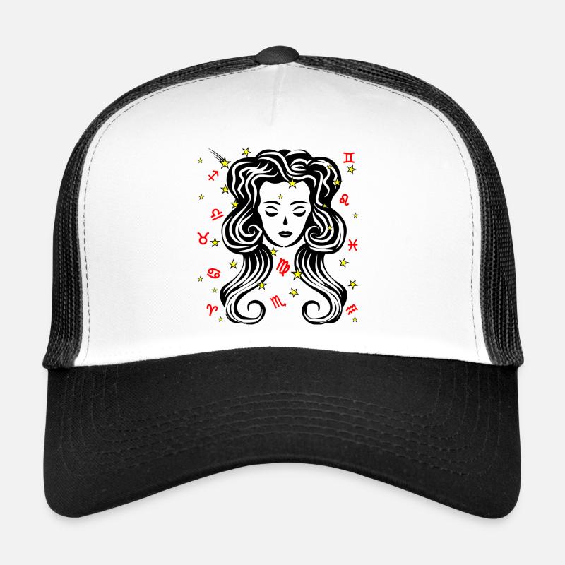Sternzeichen Stern Logo Jungfrau Trucker Cap