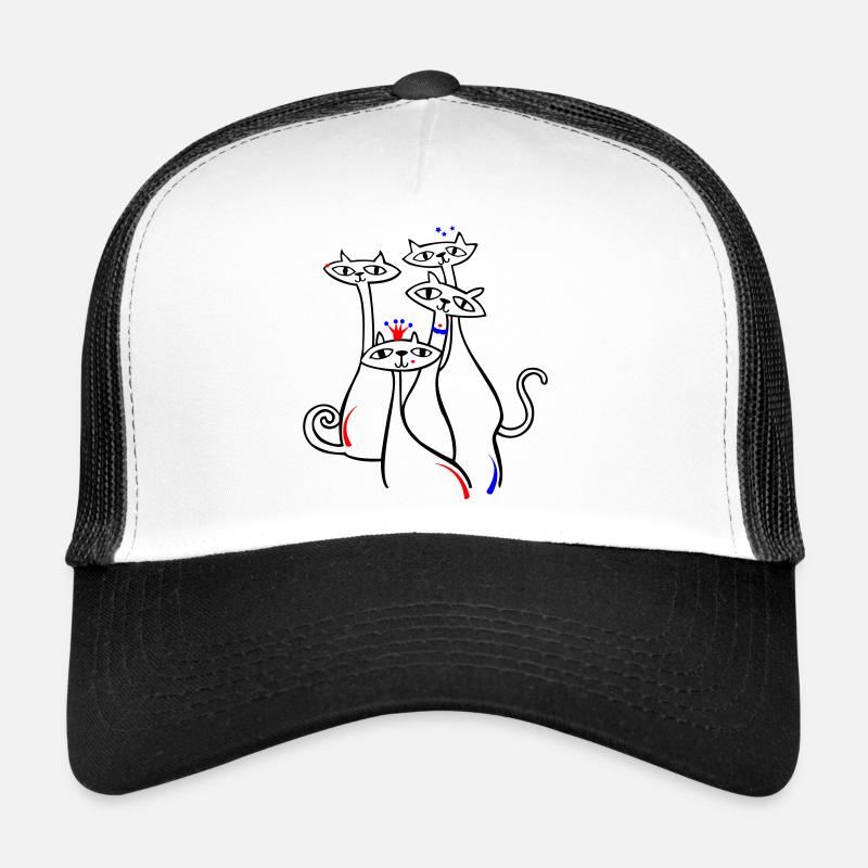 Cats in Pose Trucker Cap
