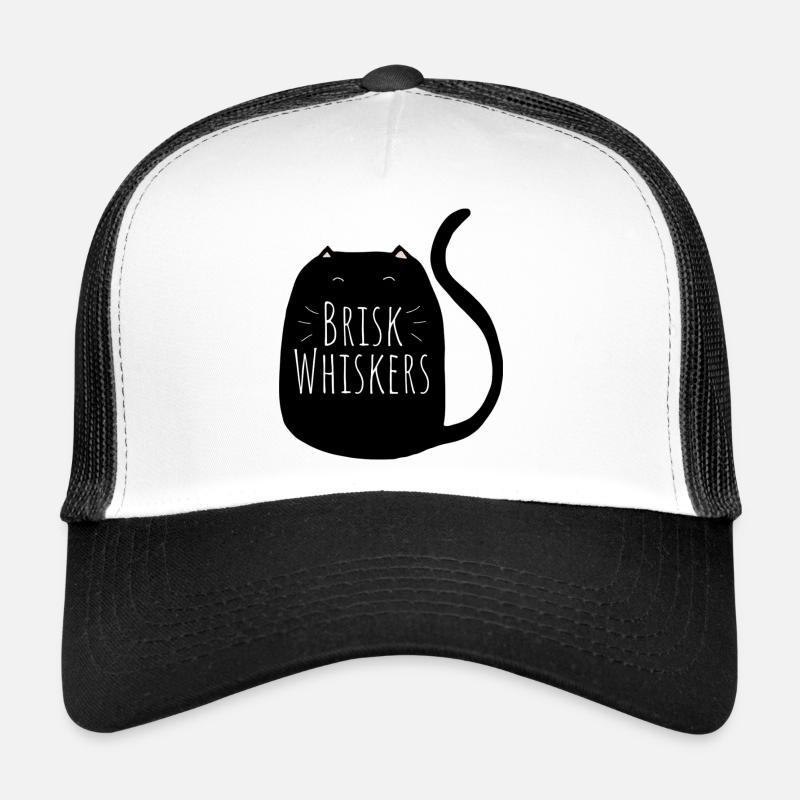 Eine fette Katze - Blackcat Logo Trucker Cap