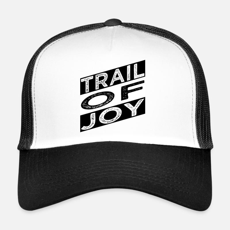 extreme biking blissful joy blissful mindset Trucker Cap