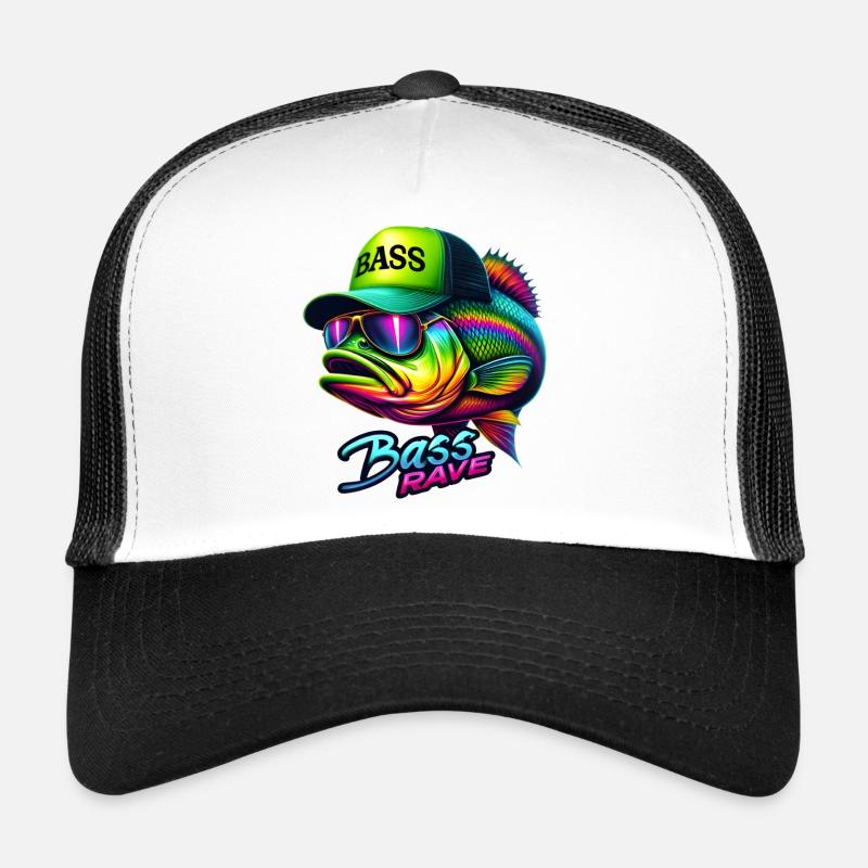 Rave de bar rayé Casquette trucker 
