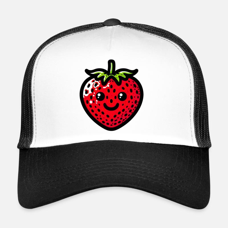 Fraise Fraises Casquette trucker 