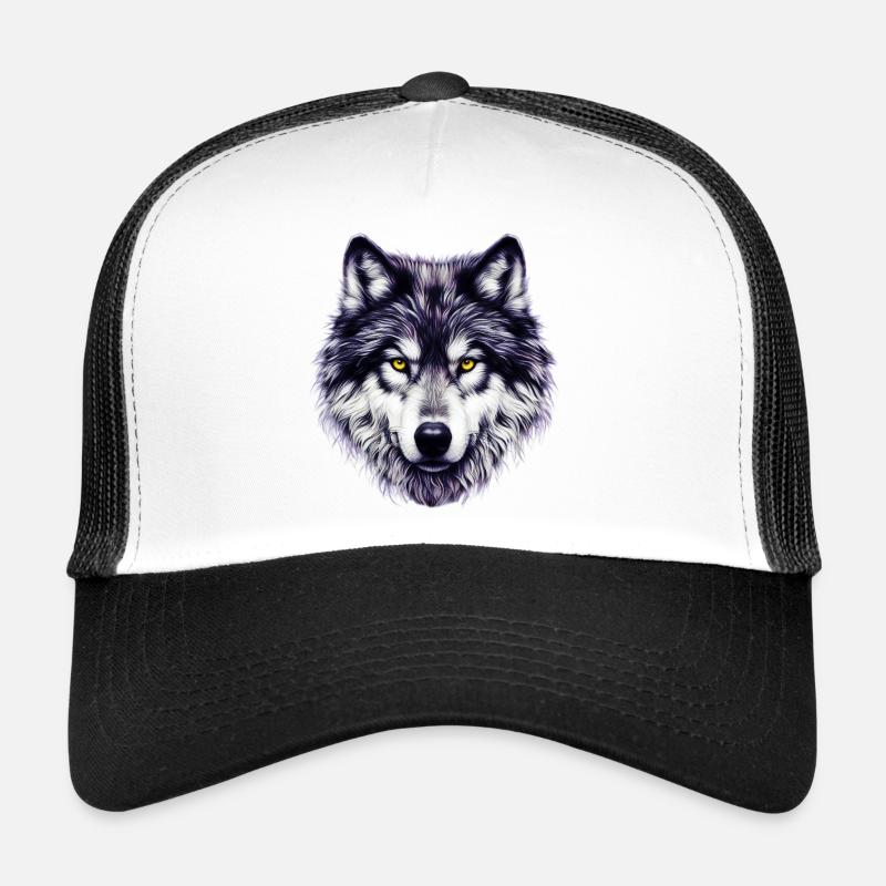 Wolf Trucker Cap