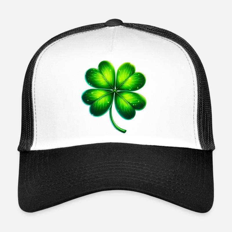 Trèfle à quatre feuilles Casquette trucker 