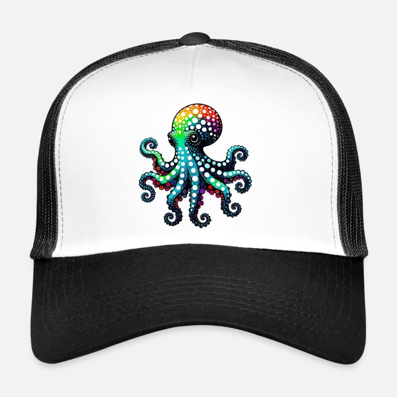 Pieuvre Casquette trucker 