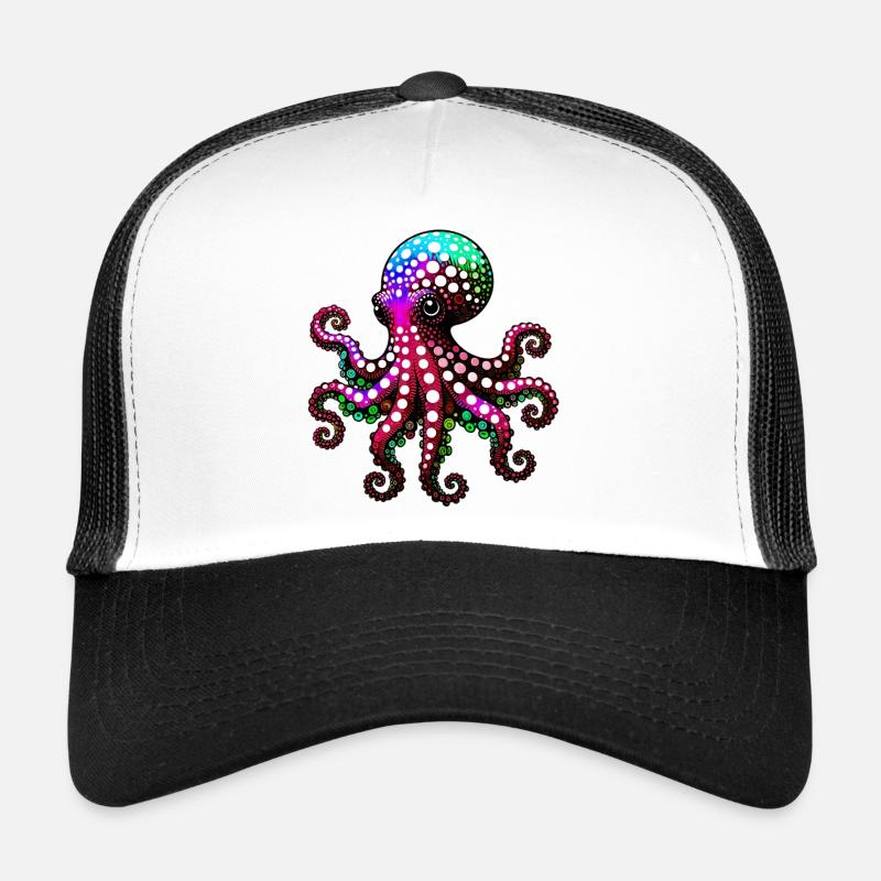 Pieuvre Casquette trucker 