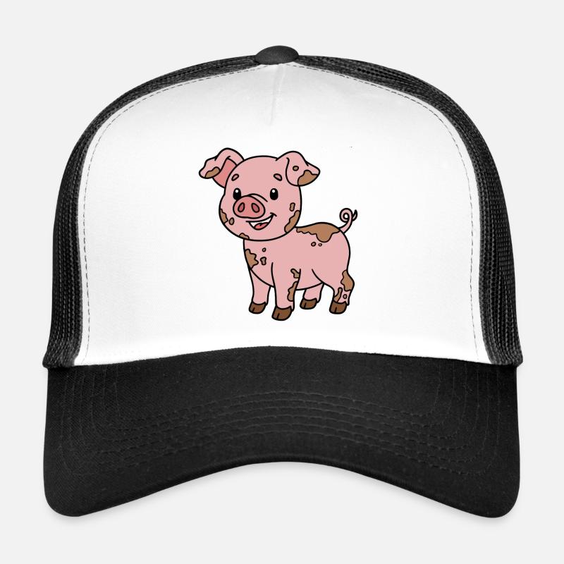 Cochon Casquette trucker 