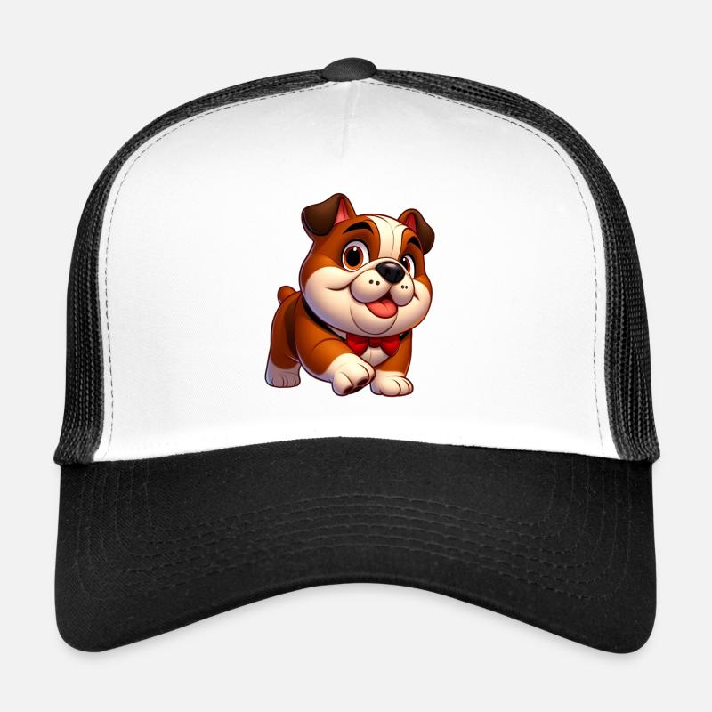 bouledogue anglais Casquette trucker 