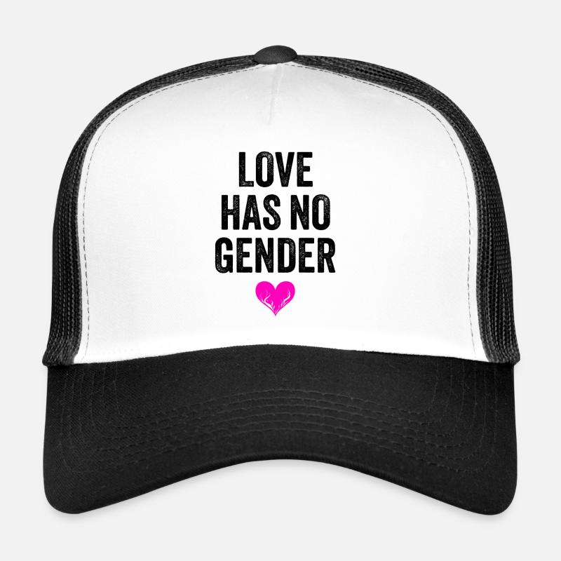 LOVE HAS NO GENDER Trucker Cap