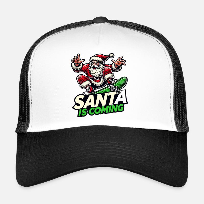 Santa is Coming Trucker Cap
