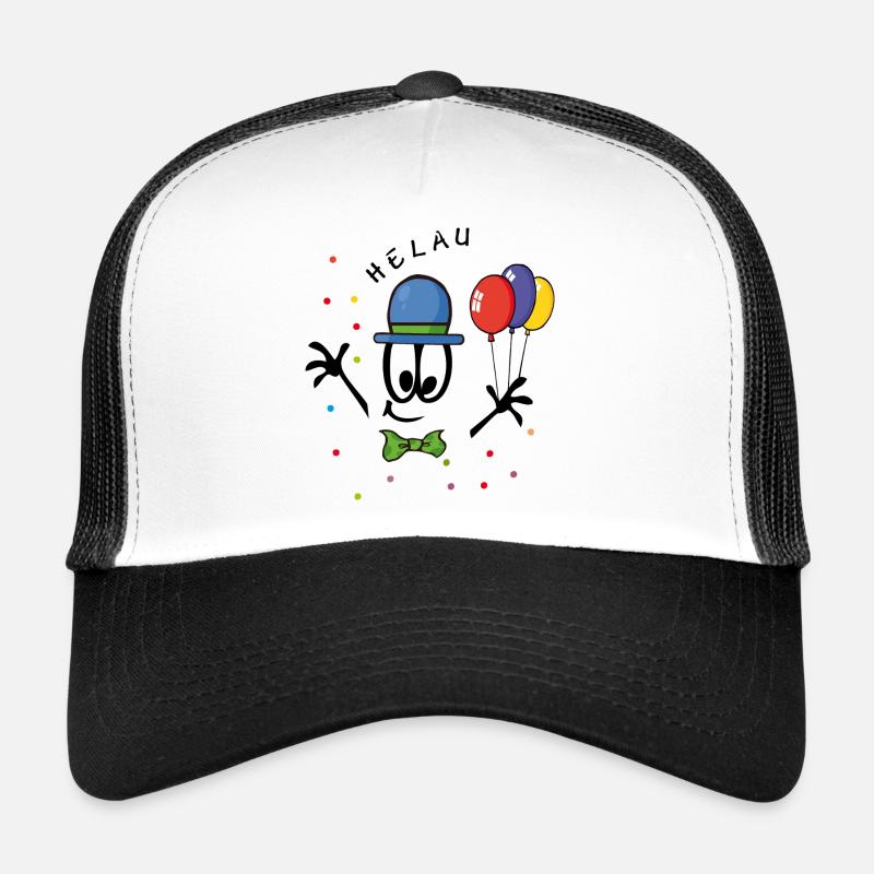 Bande dessinée du carnaval de Helau Casquette trucker 