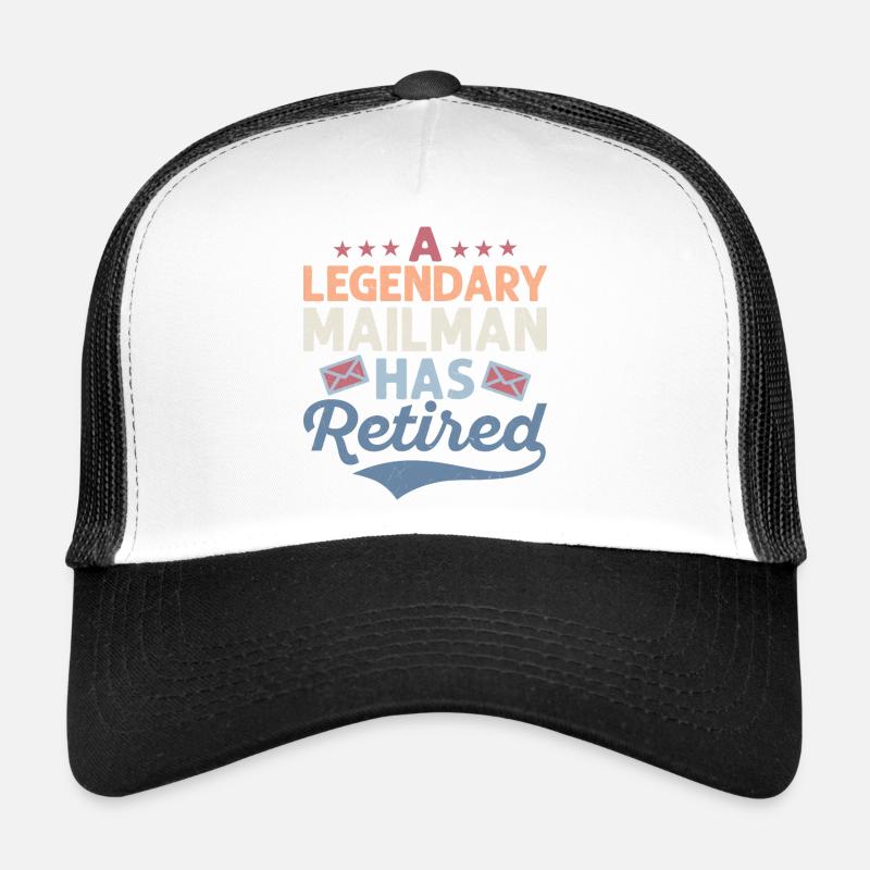 A Legendary Mailman Has Retired Postal Worker Mail Trucker Cap