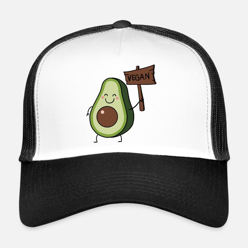 Avocat végétalien Casquette trucker 