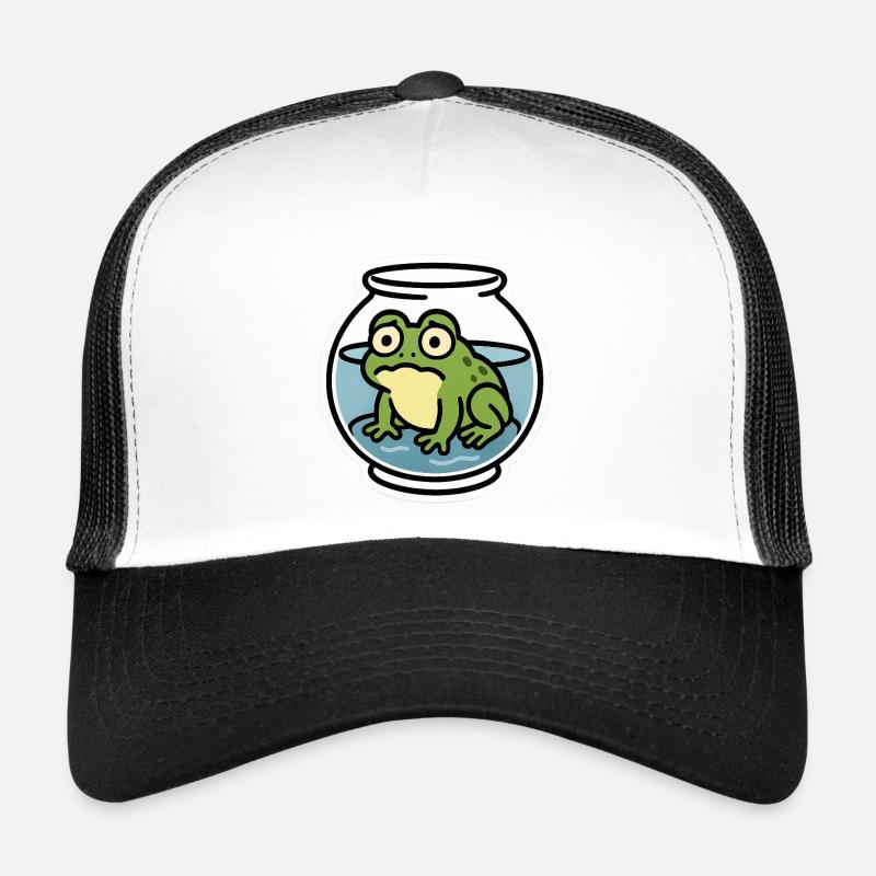 Grenouille dans un bol Casquette trucker 