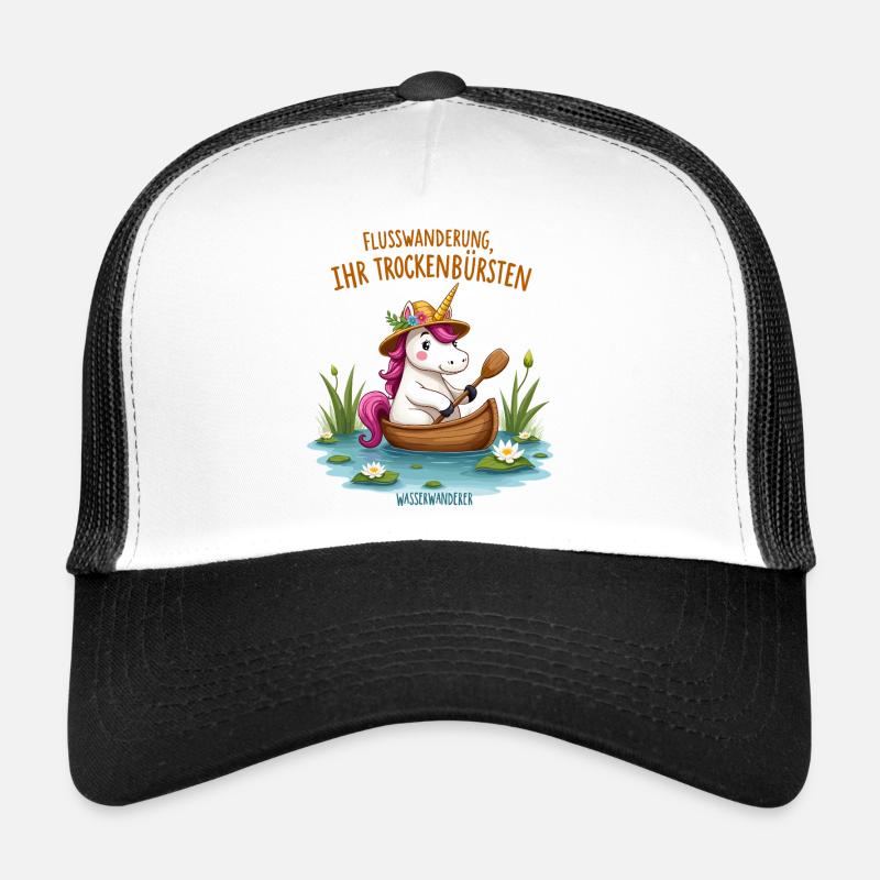 Excursion en canoë Licorne Casquette trucker 