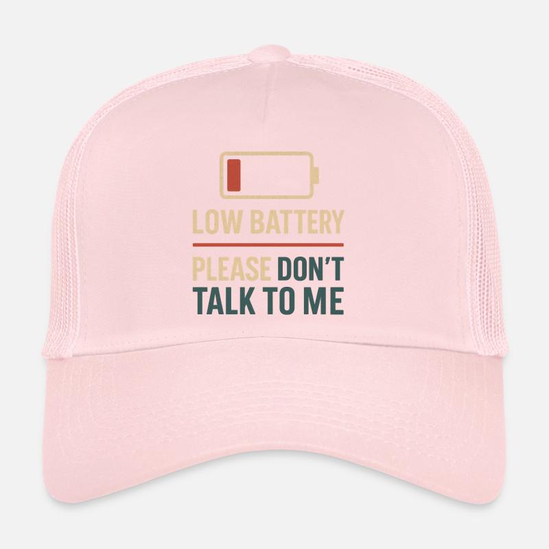 Low Battery Trucker Cap