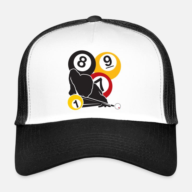 Billiards Focus Trucker Cap